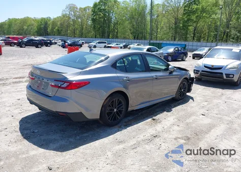 2025 Toyota Camry Se from USA, damaged, VIN 4T1DAACK0SU504010